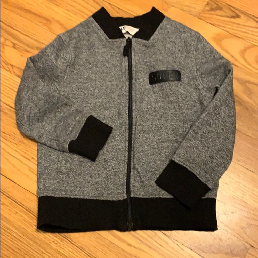 ‼️H&M very cool boys jacket size 4-6 years 🖤3/$20